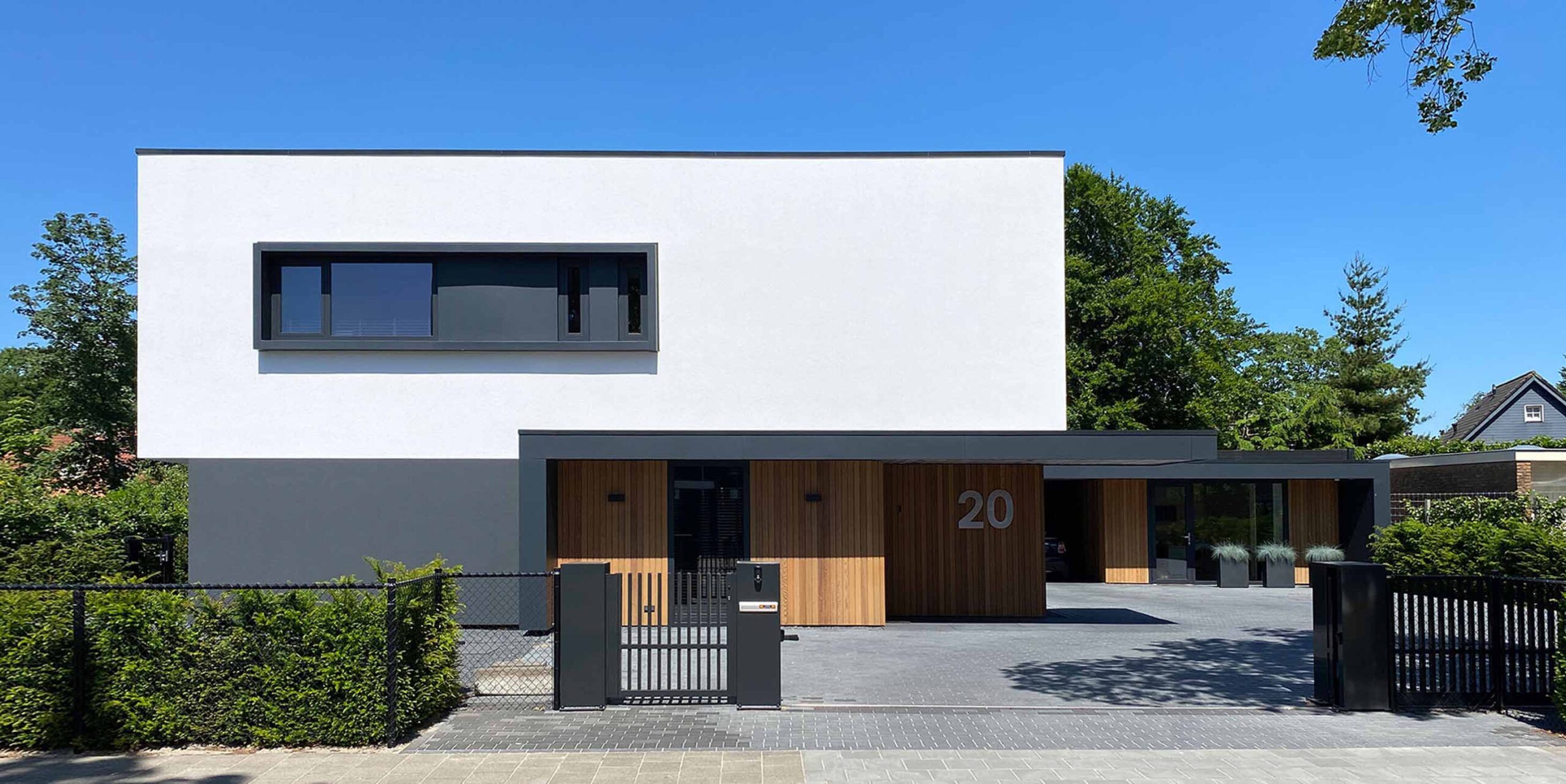 Moderne Villa Nieuwbouw Full Building Support Bouwbegeleiding Breda Studio Puur NL Architecten Breda